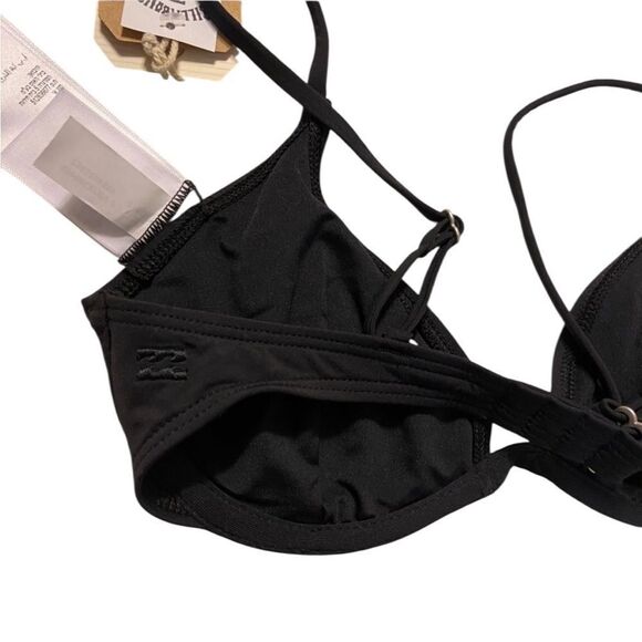 NEW Billabong Sol Searcher Reese underwire black swim bra M Medium - Picture 7 of 8